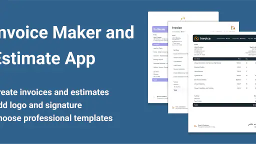 Invoice Maker and Estimate App screenshot 1