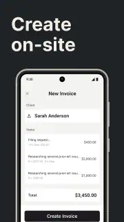Invoice Maker Tofu & Receipts screenshot 2