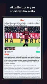 iSport.cz: sportovní zprávy screenshot 8