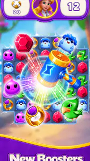 Jewels Match 3 Puzzle: Offline screenshot 4