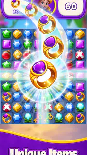 Jewels Match 3 Puzzle: Offline screenshot 6