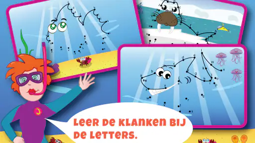 Juf Jannie-Letters leren lezen screenshot 5