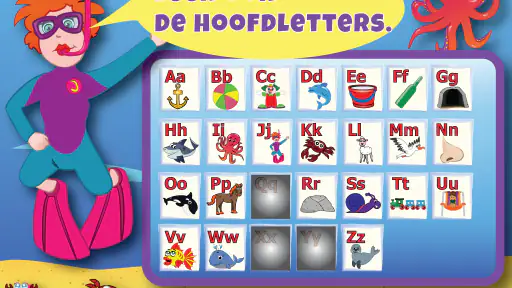 Juf Jannie-Letters leren lezen screenshot 7