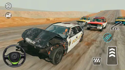 Jumping Car Damage Test Game screenshot 4