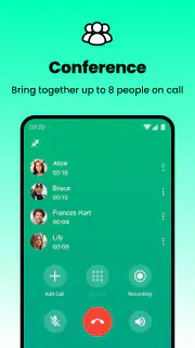 JusCall - Wereldwijde oproepen screenshot 5