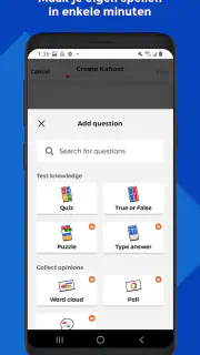 Kahoot! - Maak & speel quizzen screenshot 4