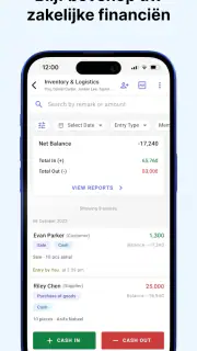 Kasboek- Saldo & amp; Uitgaven screenshot 4
