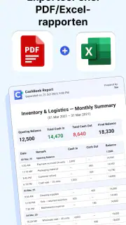 Kasboek- Saldo & amp; Uitgaven screenshot 6