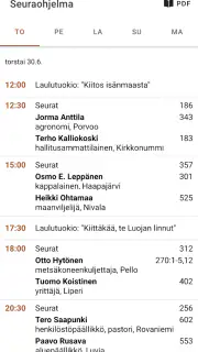 Kesäseurat screenshot 1
