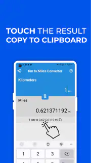 Kilometers to Miles Converter screenshot 3