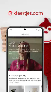 kleertjes.com screenshot 1