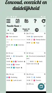 Klender, gedeelde gezinsagenda screenshot 1