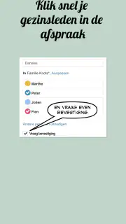 Klender, gedeelde gezinsagenda screenshot 6