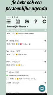 Klender, gedeelde gezinsagenda screenshot 8