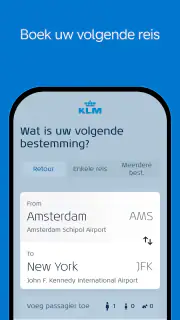 KLM - Boek een vlucht screenshot 3