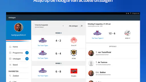 knzb waterpolo screenshot 7