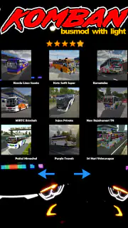 Komban Bus Mod Light screenshot 2
