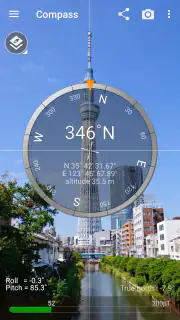Kompas : Smart Compass Pro screenshot 1