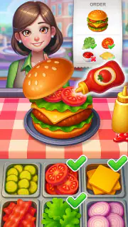 Kook Spelletjes: Cooking Chaos screenshot 1