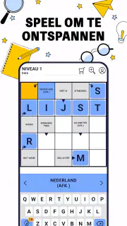 Kruiswoord Pro: Zweedse puzzel screenshot 1