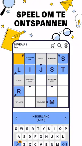 Kruiswoord Pro: Zweedse puzzel screenshot