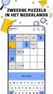 Kruiswoord Pro: Zweedse puzzel screenshot 2