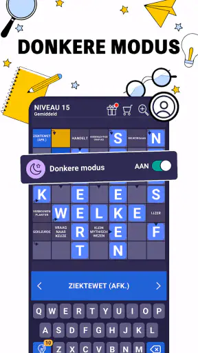 Kruiswoord Pro: Zweedse puzzel screenshot
