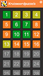 Kruiswoordpuzzel Nederlands screenshot 2
