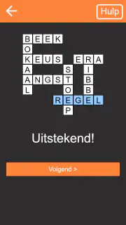 Kruiswoordpuzzel Nederlands screenshot 3