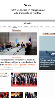 la Repubblica - news online screenshot 8