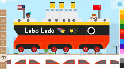 Labo Brick Car2 Kid Spel screenshot 7