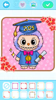 Labubu Coloring Games for Kids screenshot 3