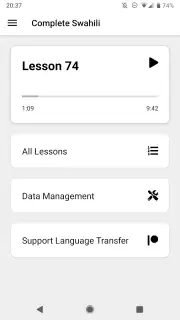 Language Transfer screenshot 3