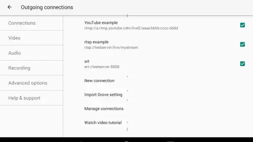 Larix Broadcaster: Live Stream screenshot 5
