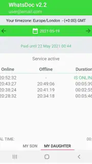 LastSeenOn - Online Tracker screenshot 2