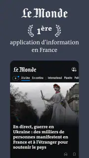 Le Monde, Actualités en direct screenshot 1