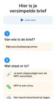 Lees Simpel screenshot 2