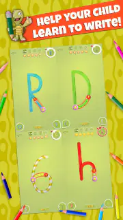 LetraKid - Leren schrijven ABC screenshot 1