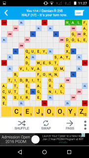Lexulous Word Game screenshot 1