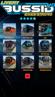 Livery Bussid HD Strobo screenshot 2