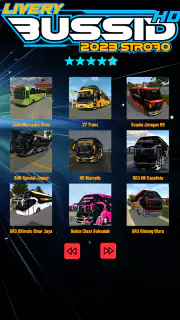 Livery Bussid HD Strobo screenshot 3