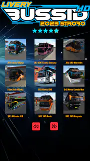 Livery Bussid HD Strobo screenshot 4