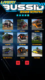 Livery Bussid HD Strobo screenshot 5