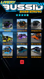 Livery Bussid HD Strobo screenshot 6