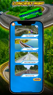 Longest Map Mod Bussid screenshot 4