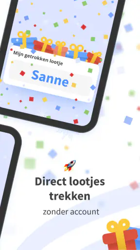 lootjestrekken.nl | drawnames screenshot