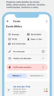 LouveApp - Ministérios screenshot 2