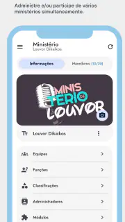 LouveApp - Ministérios screenshot 7
