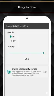 Lower Brightness Pro screenshot 1