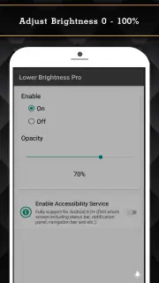Lower Brightness Pro screenshot 2
